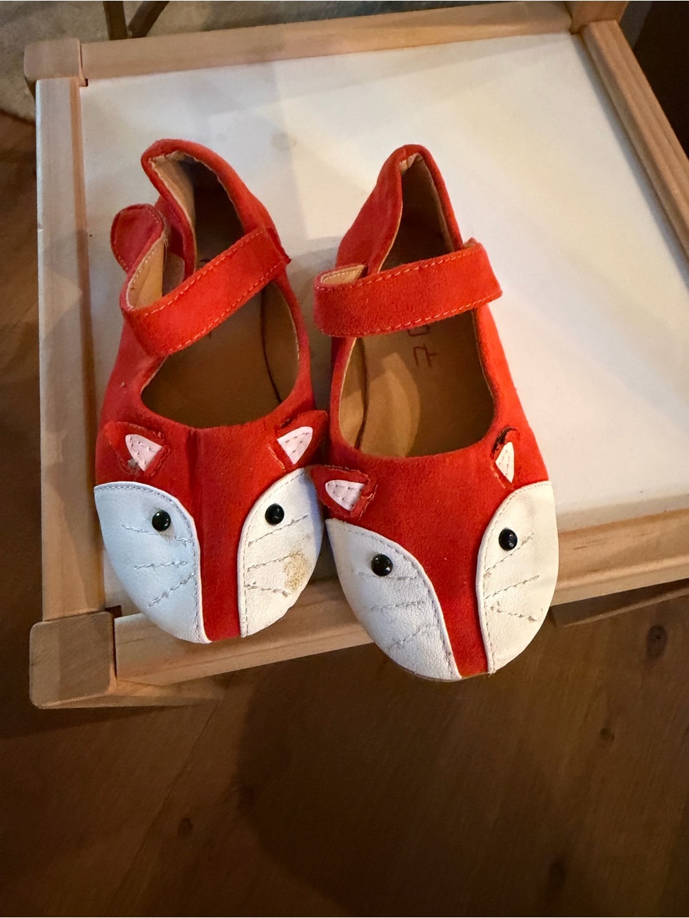 Kids Red Fox Mary Jane Shoes - Unbranded